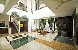 Residence interior design